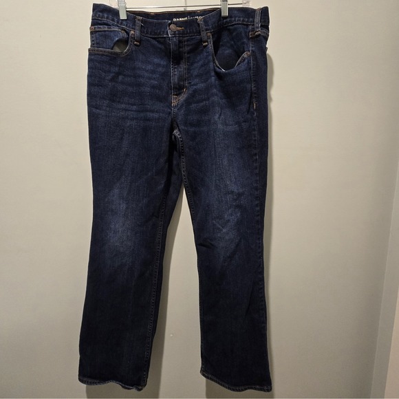 Old Navy Other - Old Navy Boot-Cut Semi-Evase Men size 36 x 32 Dark wash